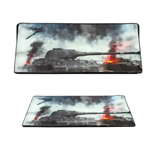 Mouse Pad Gamer Tanque 70 X 30cm