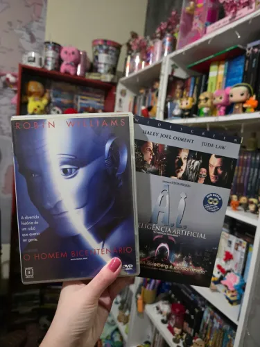 DVD O Homem Bicentenário e DVD A.I Inteligência Artificial