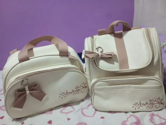 Bolsa maternidade luxo impermeável e térmica 
