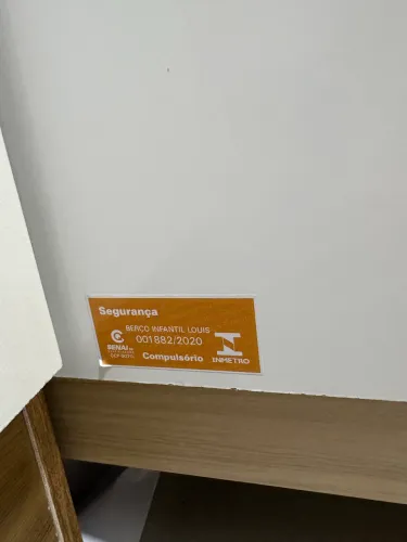 Berço seminovo