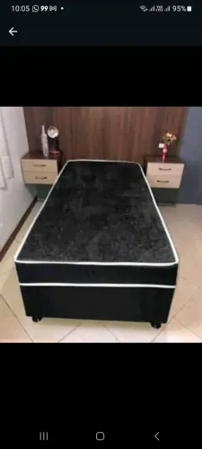 Cama Box de Solteiro