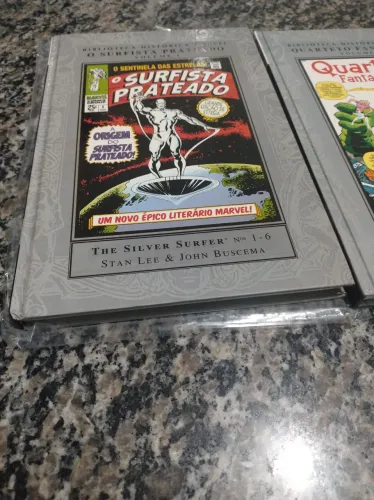 Biblioteca Histórica Marvel o surfista prateado 1