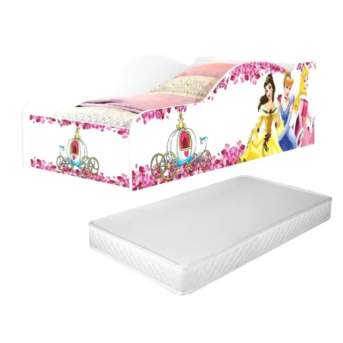 Cama infantil das princesas + colchão 