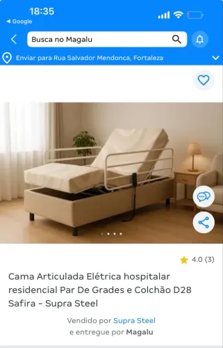 Cama automática 