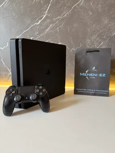 Promoção: Ps4 Slim 1tb Semi novo, completo mais jogo Original Brinde!