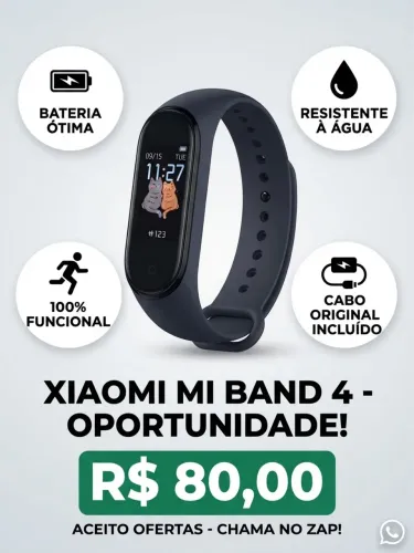 Xiaomi Mi Band 4 - Usado