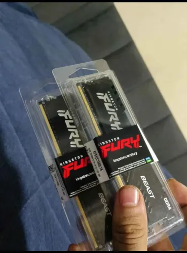 Memória Kingston Fury beast 2x16 3200 CL 16