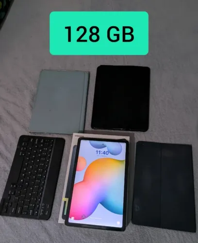 Samsung Galaxy Tab S6 Lite 128GB + S Pen + Acessórios