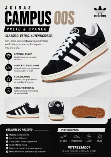 tenis adidas campus 00s