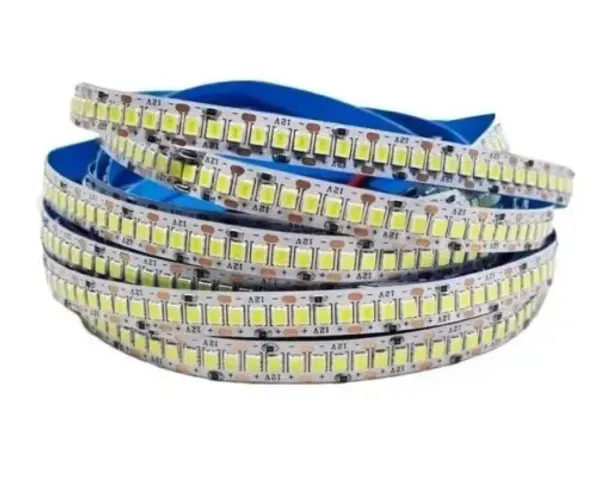 Fita de Led 240 Leds por metro 12v Sem Silicone Branco Frio 3528