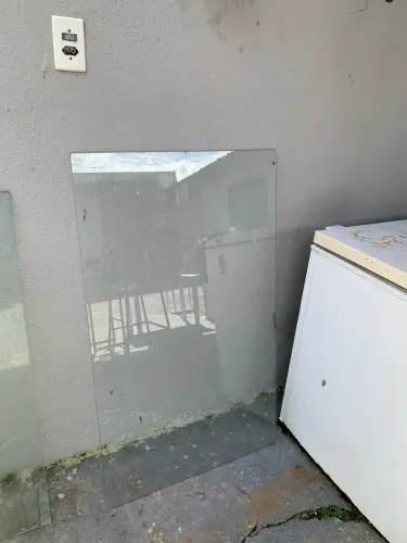 Peça de vidro 
