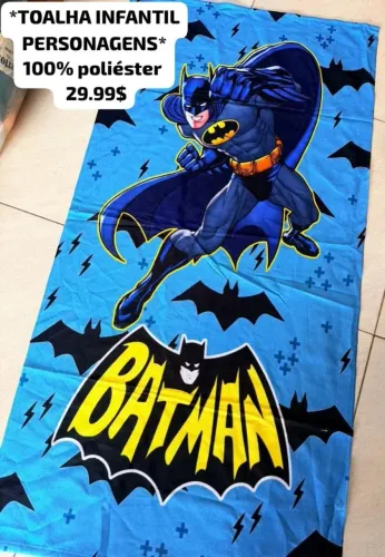 Toalha de banho infantil