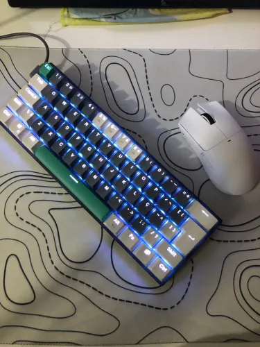 Mouse e teclado gamer 