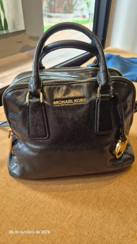 BOLSA COURO LEGÍTIMO MICHAEL KORS 