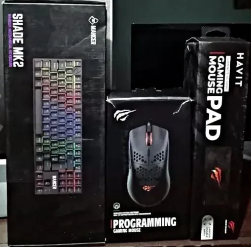 Kit Periféricos Gamer Havit RGB