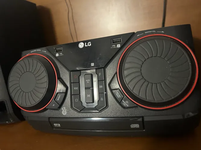 Aparelho de som cd e mp3 player