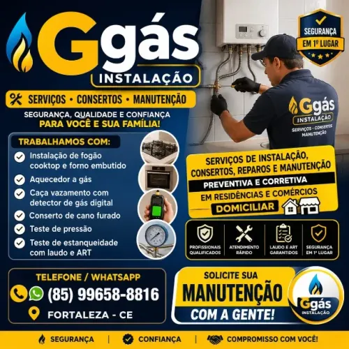 vazamento de gás