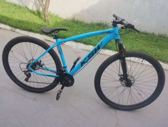 Bicicleta semi-nova KSW top.