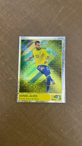 Figurinha Daniel Alves 306 Brilhante Copa América 2011 