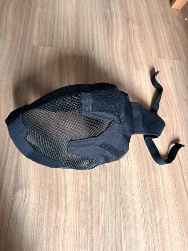 Capacete Máscara Esgrima Metal Amortecedora Impacto