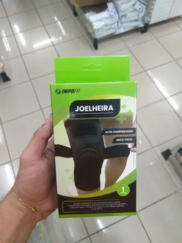 Joelheira Compressão Ortopedica Articulada Patelar Reforçada