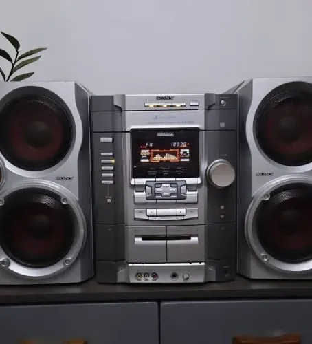 Som Sony MHC RG90 com defeito