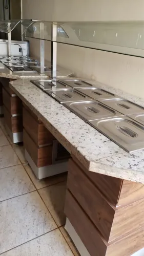 Balcão Pista Fria e Pista Quente e Balcão Apoio