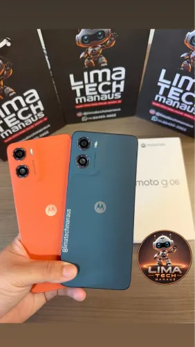 Motorola G06 128GB LACRADO COM NOTA FISCAL e GARANTIA, ENTREGA GRÁTIS!