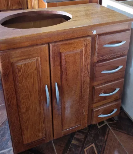 Balcão pia para banheiro 