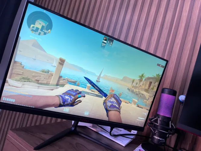 MONITOR GAMER PICHAU ATHEN V2L 21, 21.5 POL., IPS, FHD, 1MS, 75HZ, FREESYNC, VGA/HDMI