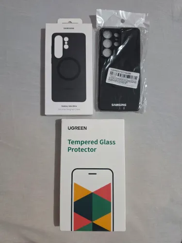 Case Original Samsung S26 Ultra mais Case Genérica e Película de vidro