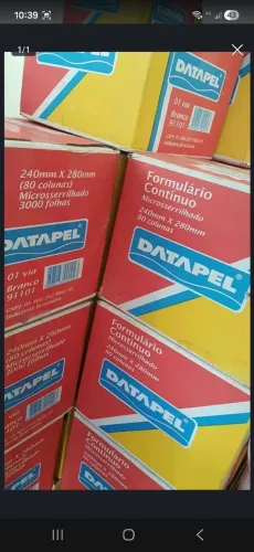 Formulario Continuo Datapel 01 via 3.000 jogos. 