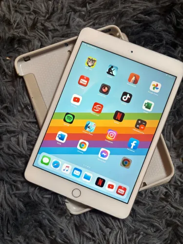 iPad mini 3 biometria aceito cartão 