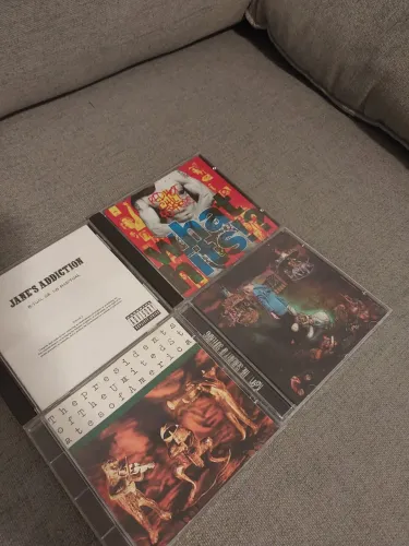 Lote CDs Jane's Addiction, The Presidents of the USA, Korn, RHCP