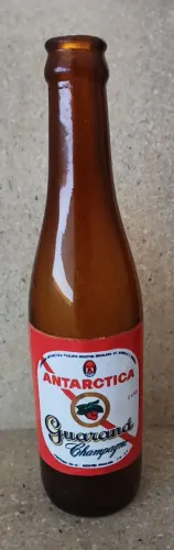 Antiga garrafa Guaraná Champagne Antarctica  - 300 ml