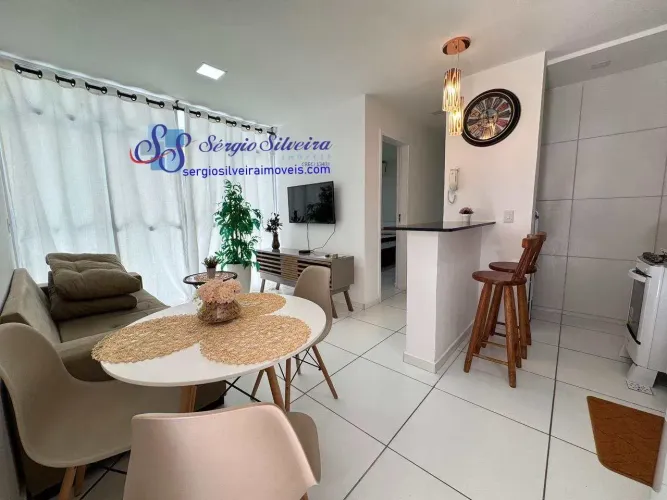 Apartamento mobiliado e próximo à praia no Porto das Dunas.