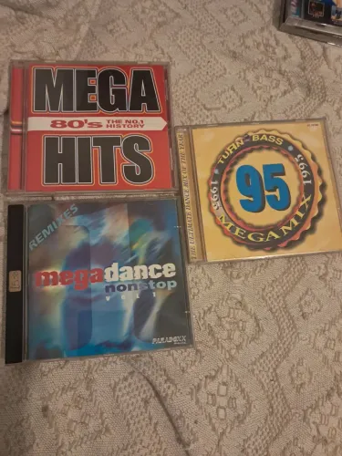 Cd dance e batida anos 80 e 90