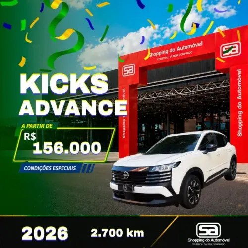 Nissan Kicks 1.0 Turbo Advance 2026