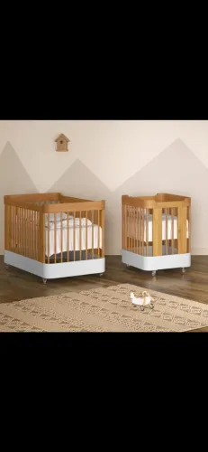Berço 3 em 1 - mini berço, berço e mini cama