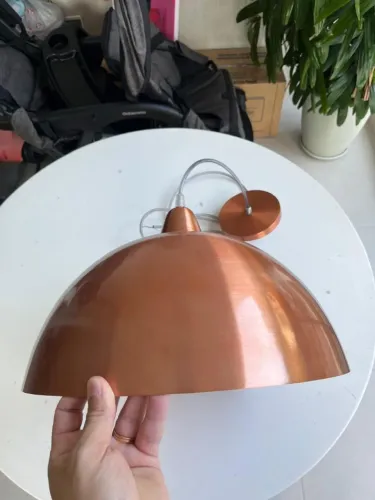 Luminária Pendente RoseGold