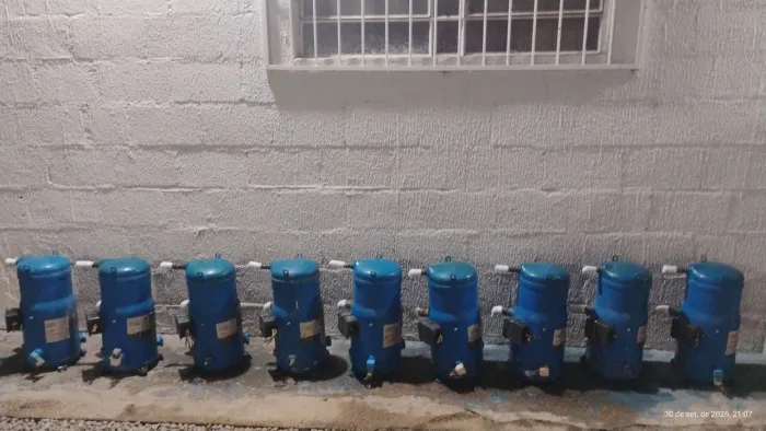 Compressor Danfoss maneurop 380V - 440V Gás R134A- R22- R410