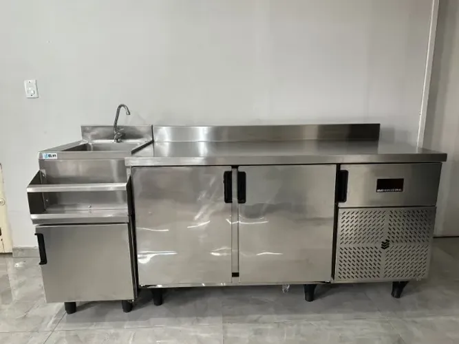 FREEZER HORIZONTAL 02 PORTAS LINHA PROFESSIONAL COM MÓDULO CUBA - LINHA VERTIKO - ELVI