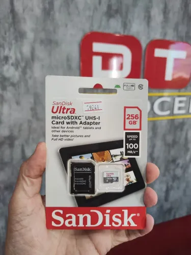 Cartão SD SanDisk 256gb Ultra Class10 100mb/s