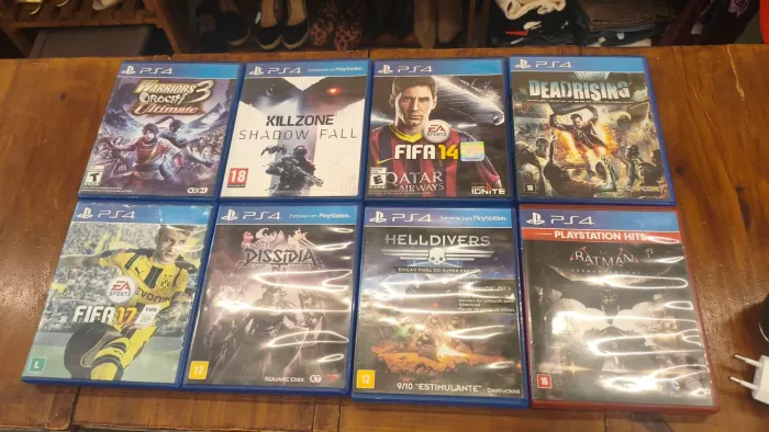 Lote de Jogos de PS4 / PlayStation 4 (Mídia Física - Diversos Títulos)