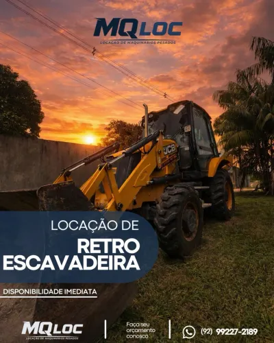 Aluguel Retroescavadeira 