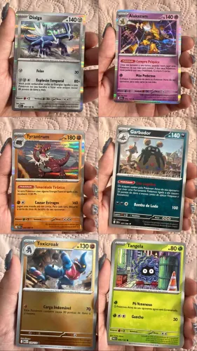 cartas Pokémon originais novas
