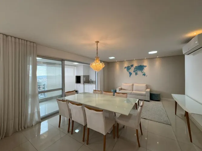 Apartamento mobiliado 3 Suítes para Locação em Cuiabá