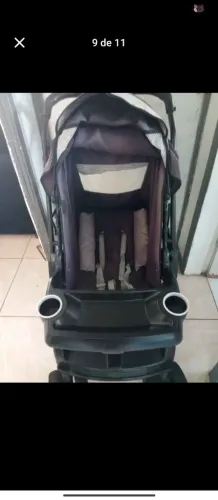 Carrinho e bebe conforto