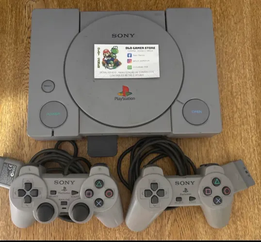 Ps1 americano ntsc scph 1001 com saida av