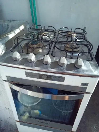 Fogão 4 bocas Brastemp 